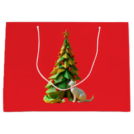 Sacola Para Presentes Grande Papelão de Natal