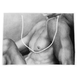 Sacola Para Presentes Grande Para Homens Nude Masculinos Criadores De Porte Ele