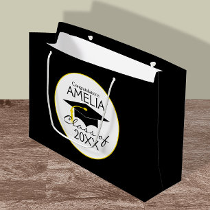 Sacola Para Presentes Grande Parabéns feitos sob encomenda da classe da