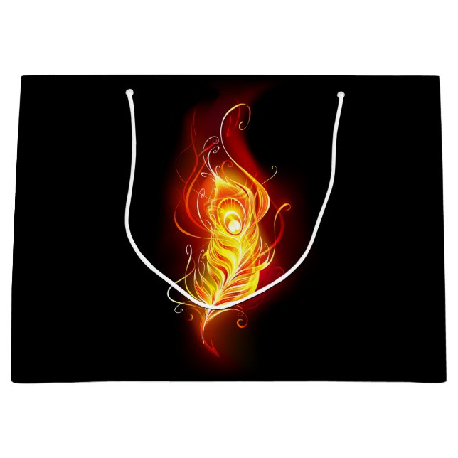 Sacola Para Presentes Grande Patilha de Fogo (Frente)