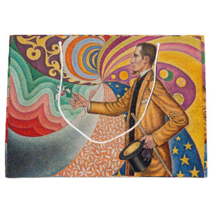 Sacola Para Presentes Grande Paul Signac - Retrato de M Felix Feneon, Opus 217