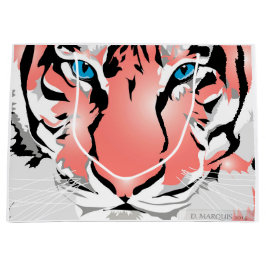 SACOLA PARA PRESENTES GRANDE PEACH TIGER GRANDE SACO DE PRESENTE