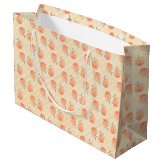 Sacola Para Presentes Grande Peachy (Verso inclinado)