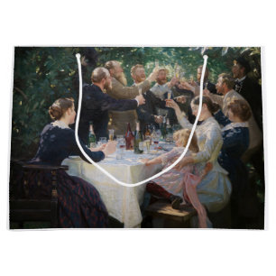 Sacola Para Presentes Grande Peder Severin Kroyer - Hip, Hip, Hurrah!