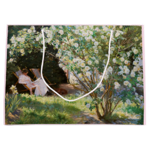 Sacola Para Presentes Grande Peder Severin Kroyer - Rosas