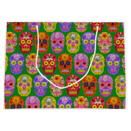 Sacola Para Presentes Grande Peles De Flor Padrão Sem Costura 2018