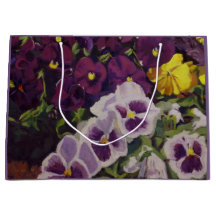 Pensamentos Chiques Colorido Floral