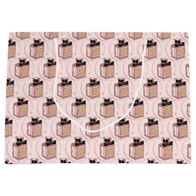 Sacola Para Presentes Grande Perfume Large Gift Bag (Frente)
