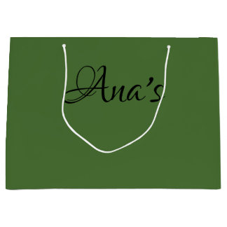 Sacola Para Presentes Grande Personalizado, Green nº 4, presente