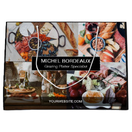 Sacola Para Presentes Grande Personalizar Fotos Garrando Empresas de Catering