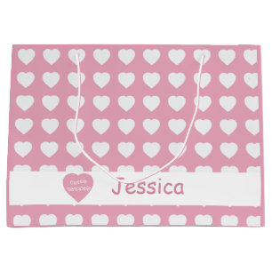 Sacola Para Presentes Grande Personalizar Patootie Cutie
