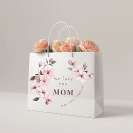 Sacola Para Presentes Grande Personalized Mothers Day Gift Bag for Mom
