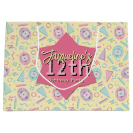 Sacola Para Presentes Grande Pet Virtual de Jogos para Retro Amarelo - Aniversá