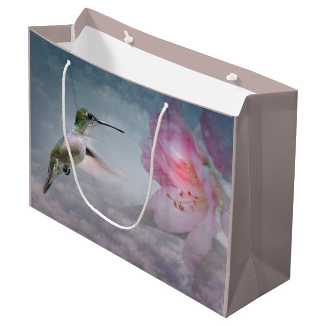 Sacola Para Presentes Grande Picaflores Gift Bag (Frente inclinada)