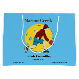 Sacola Para Presentes Grande Pickle Ball