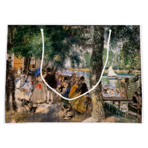 Sacola Para Presentes Grande Pierre-Auguste Renoir - Banho no Sena