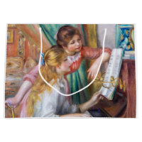 Pierre Auguste Renoir - Jovens Meninas no Piano