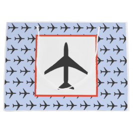 Sacola Para Presentes Grande Piloto de Voo Aviário Aviário Aviário Aviário