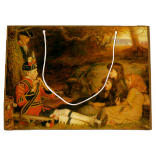 Sacola Para Presentes Grande Piper (de John Everett Millais)