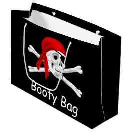Sacola Para Presentes Grande Pirate Booty Bag Lg Gift Bag