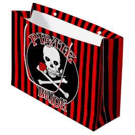 Sacola Para Presentes Grande Pirate Bride Gift Bag