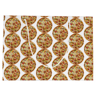 Sacola Para Presentes Grande Pizza