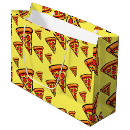 Sacola Para Presentes Grande Pizza Friday Design - Saco do presente - Grande
