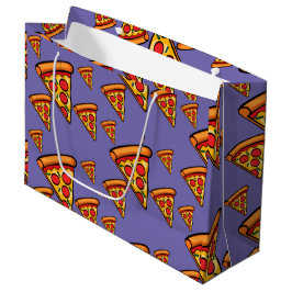 Sacola Para Presentes Grande Pizza Friday Design - Saco do presente - Grande