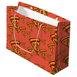 Sacola Para Presentes Grande Pizza Friday Design - Saco do presente - Grande