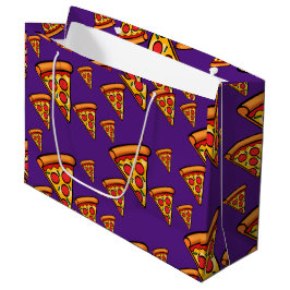 Sacola Para Presentes Grande Pizza Friday Design - Saco do presente - Grande