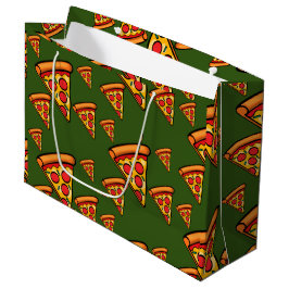 Sacola Para Presentes Grande Pizza Friday Design - Saco do presente - Grande