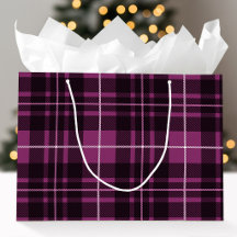 Plaid de Natal Ameixa Roxa Clássico Férias