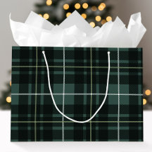 Plaid Verde de Natal Clássico Feriado