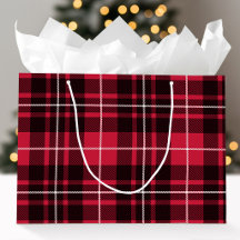 Plaid Vermelho de Natal Clássico de Férias