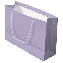 Sacola Para Presentes Grande Plain dusty lavender solid color