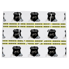 Sacola Para Presentes Grande Polícia da cena do crime