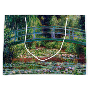 Sacola Para Presentes Grande Ponte Japonesa (Water-Lily Pond), Monet