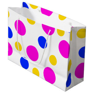 Sacola Para Presentes Grande Pontos do divertimento