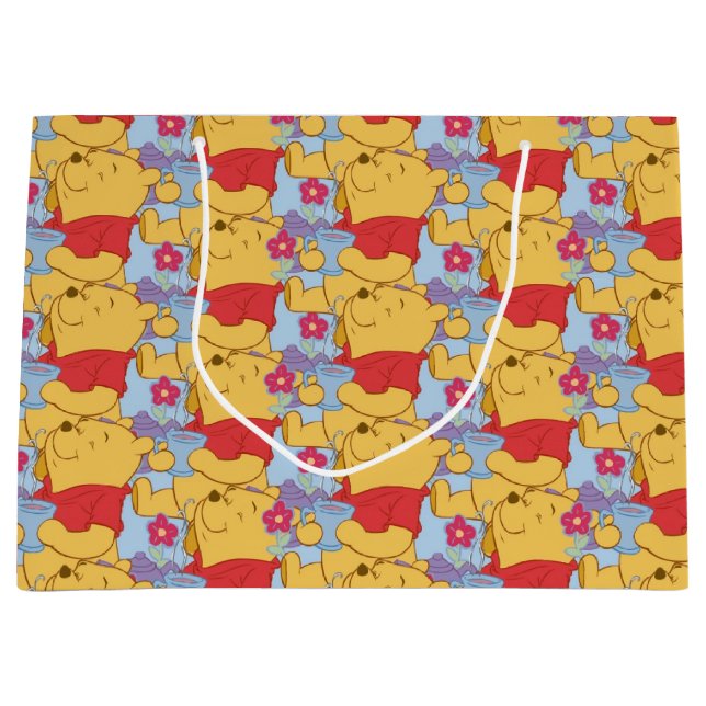 Sacola Para Presentes Grande Pooh (Frente)