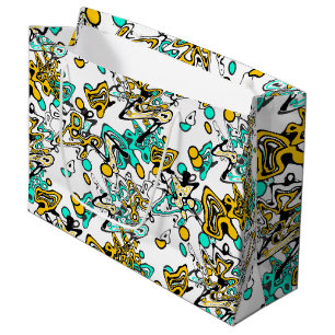 Sacola Para Presentes Grande Porta, abstrato