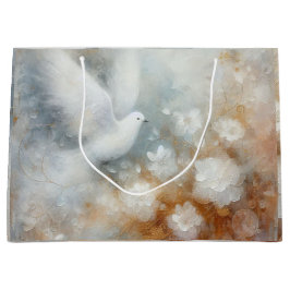 Sacola Para Presentes Grande Porta de Casamento Floral