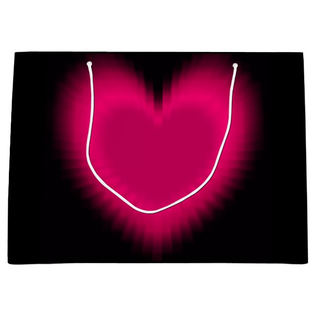 Sacola Para Presentes Grande Presente de amor (Frente)