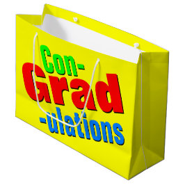 Sacola Para Presentes Grande Presente de graduação de parabéns