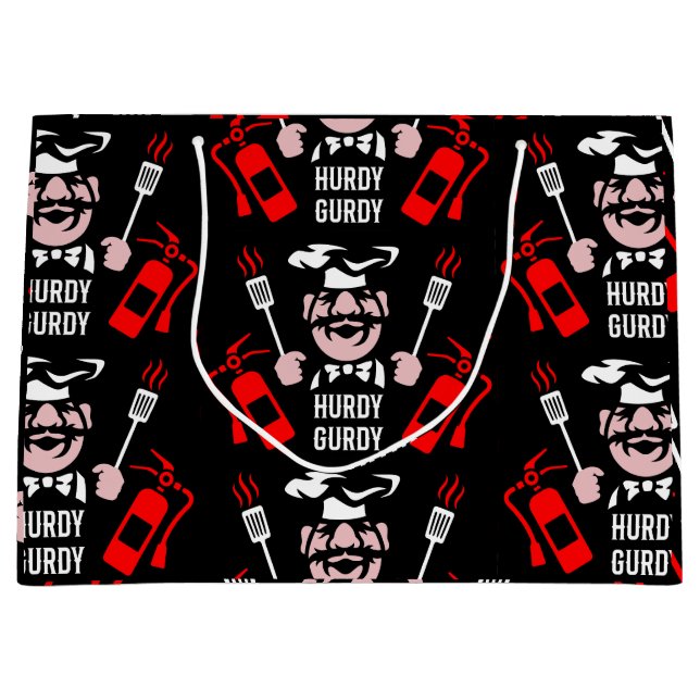 Sacola Para Presentes Grande Presente profissional de cozinheiros (Frente)