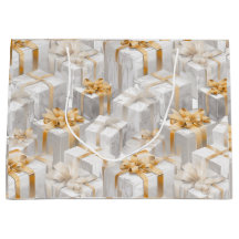 Presentes da Manhã Dourada - Sacola de Presentes