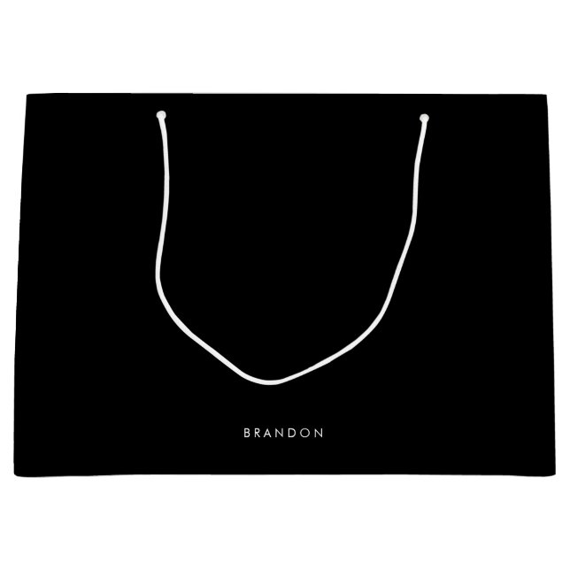 Sacola Para Presentes Grande Presentes Personalizados Para Homens Grandes Sacos (Frente)