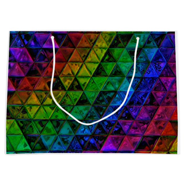 Sacola Para Presentes Grande Pride Glass (Frente)