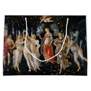 Sacola Para Presentes Grande Primavera, Sandro Botticelli, 1482