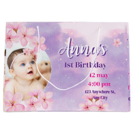 Sacola Para Presentes Grande Princess birthday Foam Board