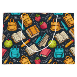 Sacola Para Presentes Grande Professor - Bolsa de Presente Escolar